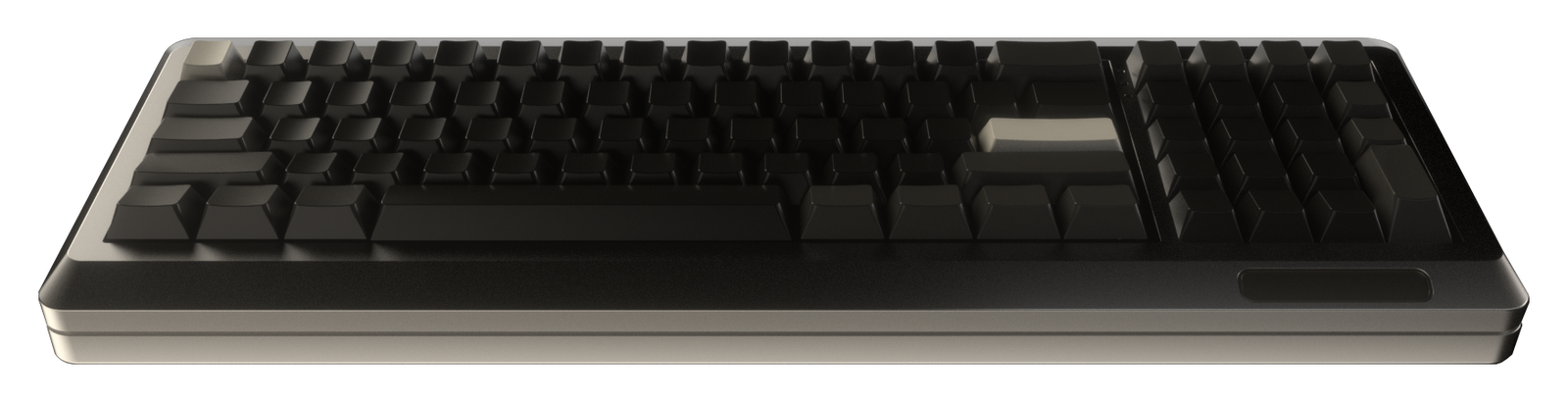 M0lly keyboard front view