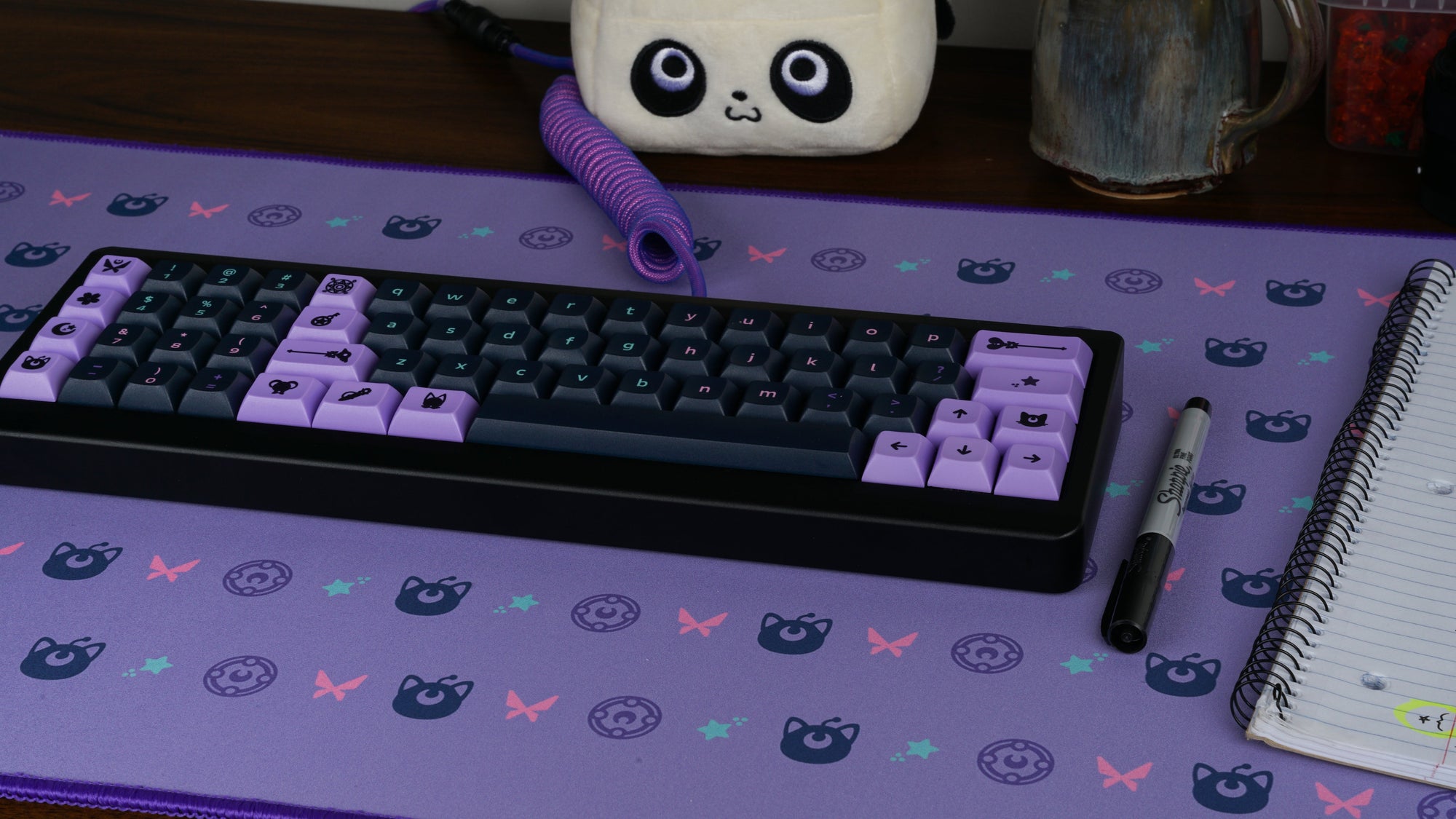 Magic Girl Deskmat - Purple