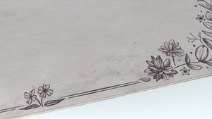 Botanical Divination Deskmat - Aged Parchment