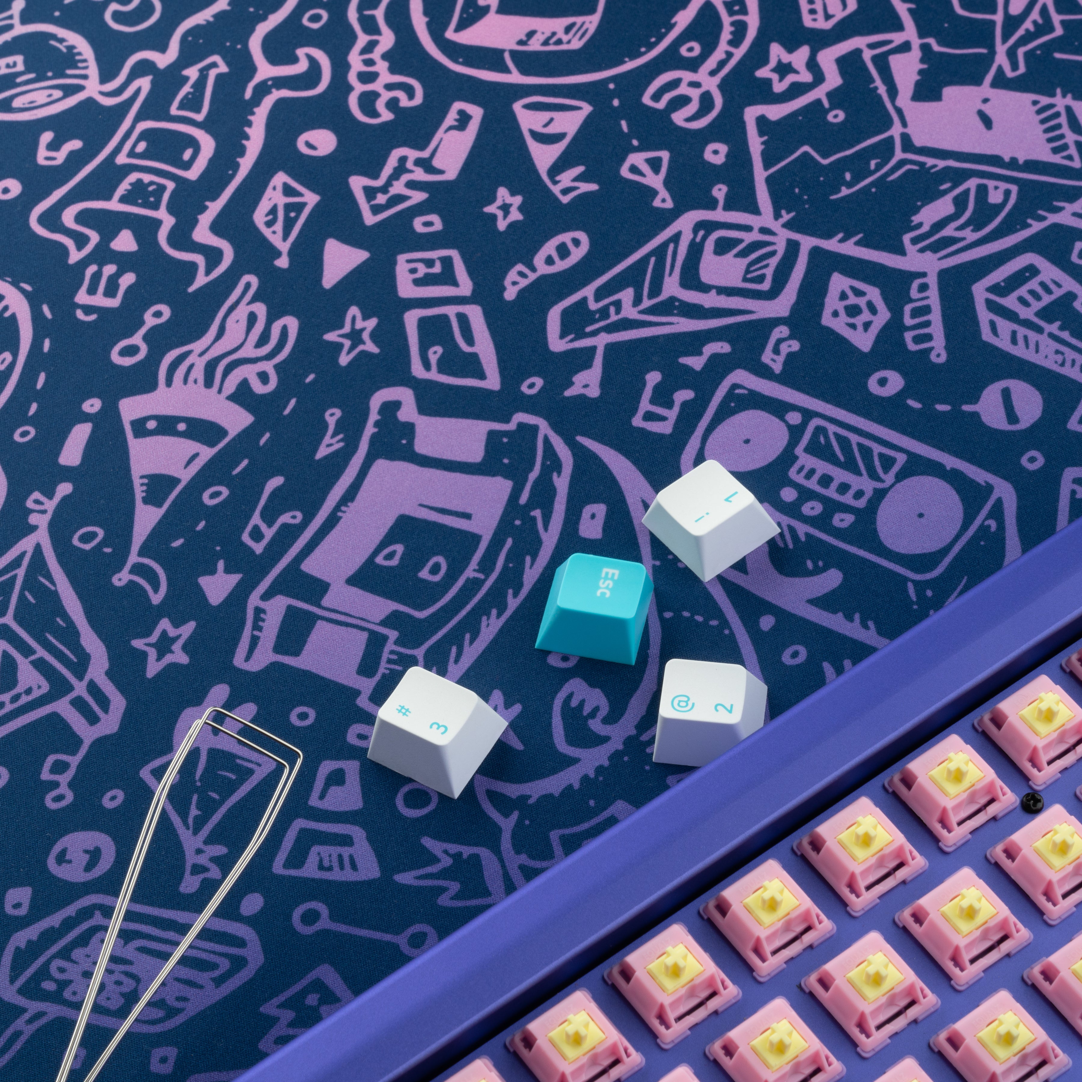 AnarKey Deskmat - Gradient Line
