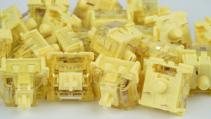 Cream Yellow Switches